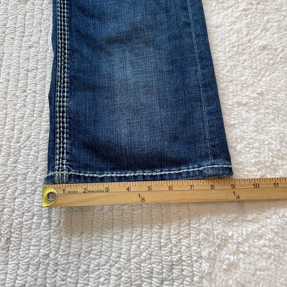 Rock & Roll Cowgirl Dark Blue Boot Cut Jeans - Picture 16 of 16